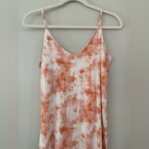 Double Zero Tye Dye Cami Slip Midi Dress - Picture 2 of 7